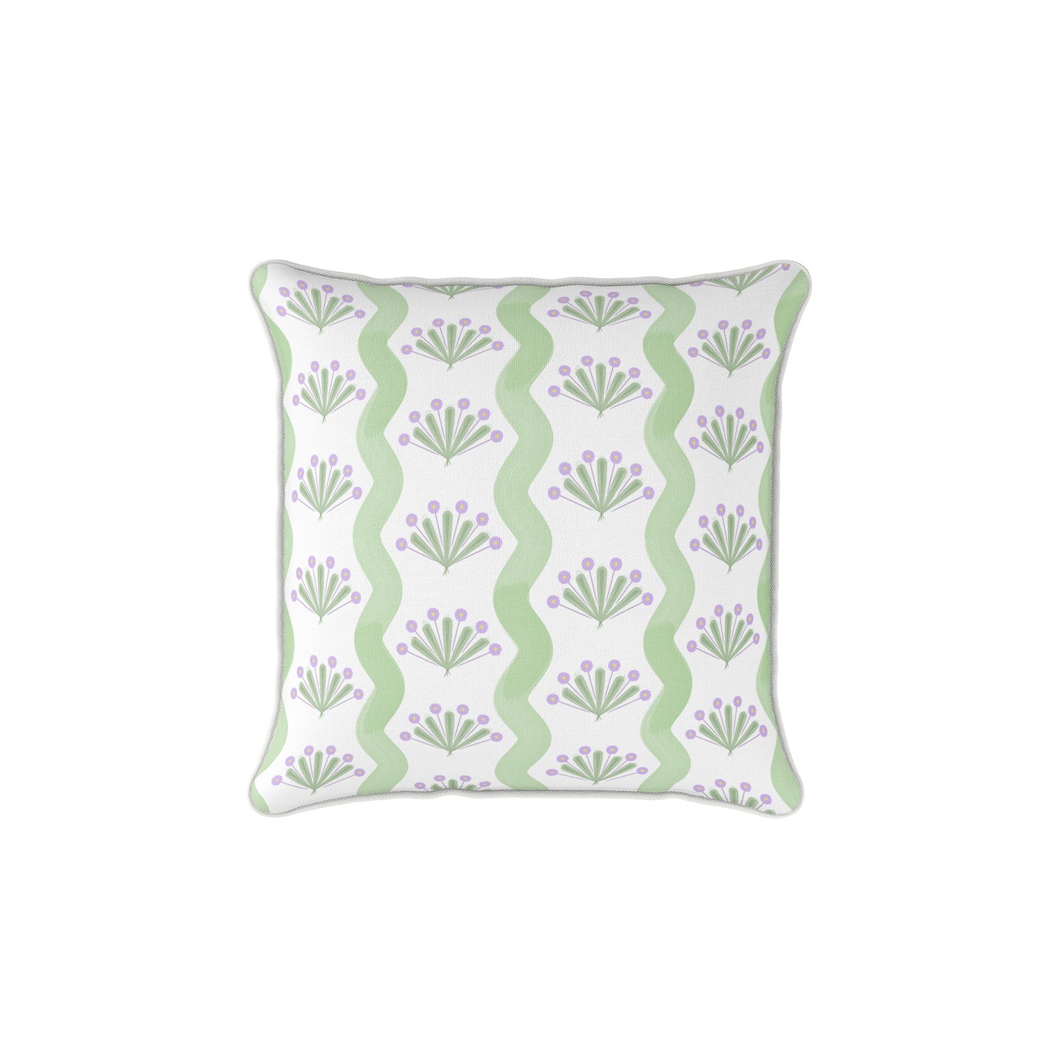 RIVIERA PILLOW COVER | GREEN