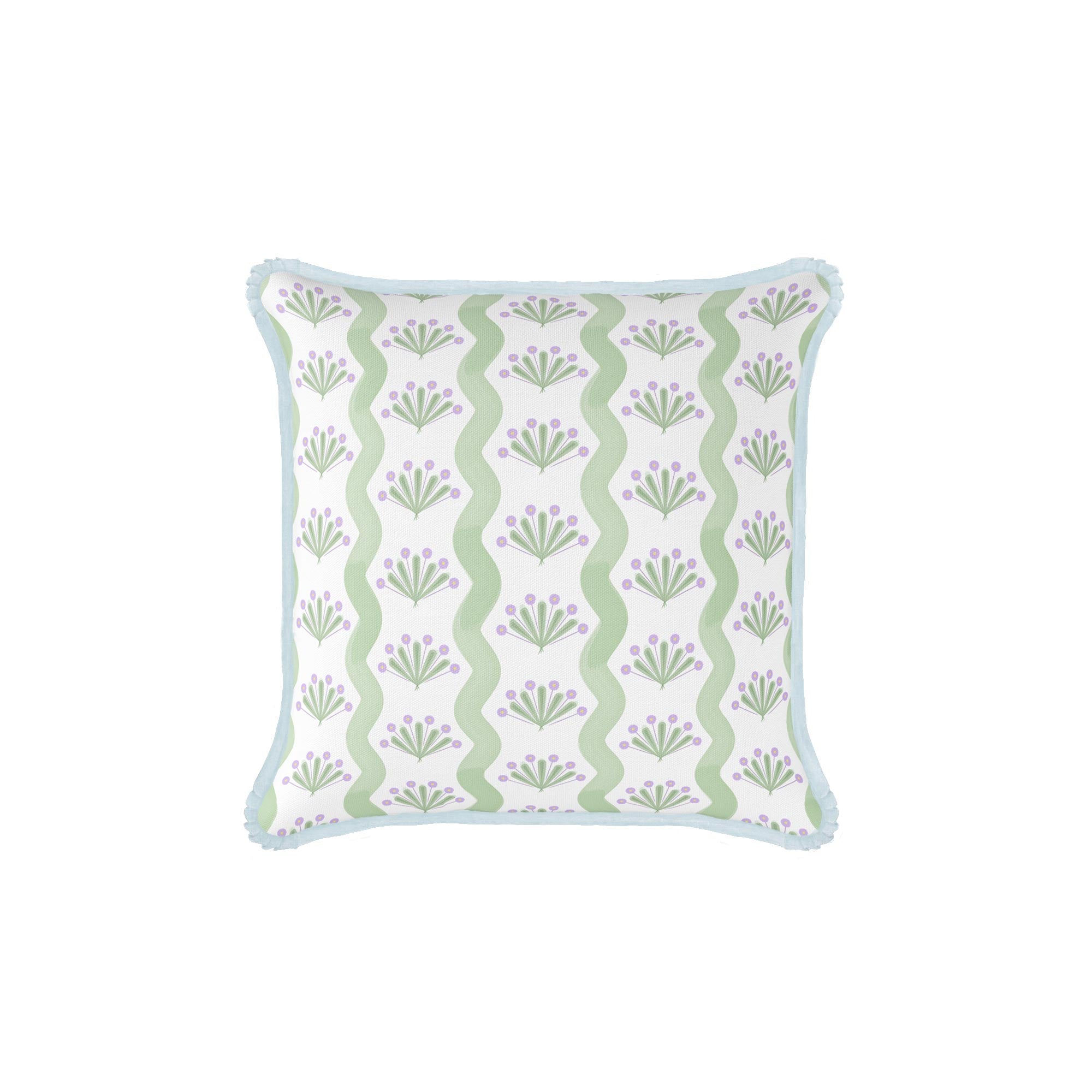 RIVIERA PILLOW COVER | GREEN
