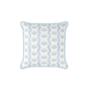 RIVIERA PILLOW COVER | PASTEL BLUE