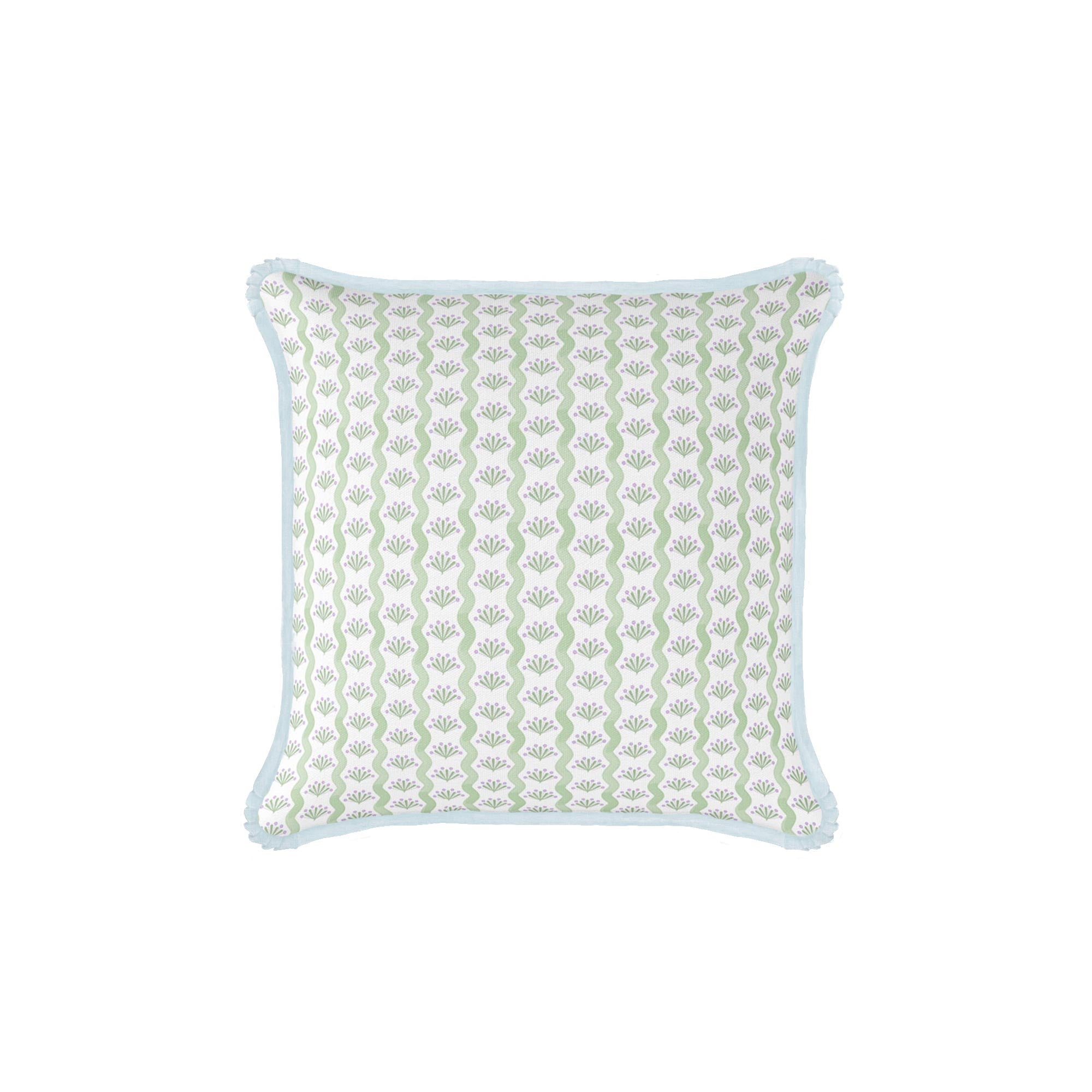 BABY RIVIERA PILLOW COVER | GREEN