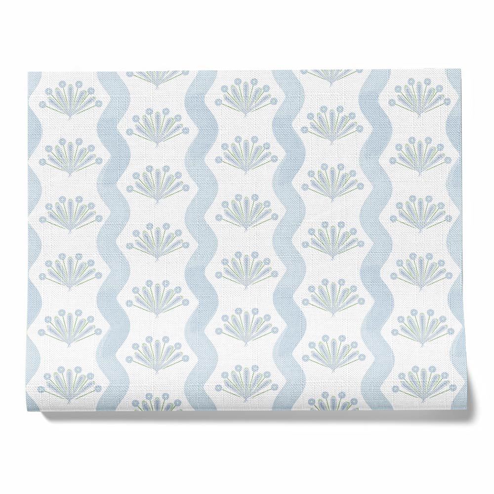 BABY RIVIERA BOLSTER | PASTEL BLUE