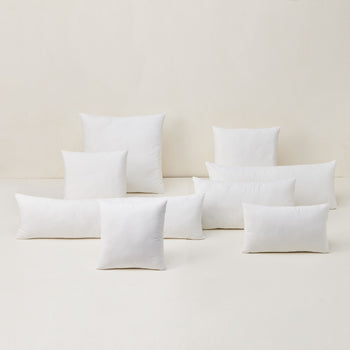 ideal pillow insert size and type for decorative pillows