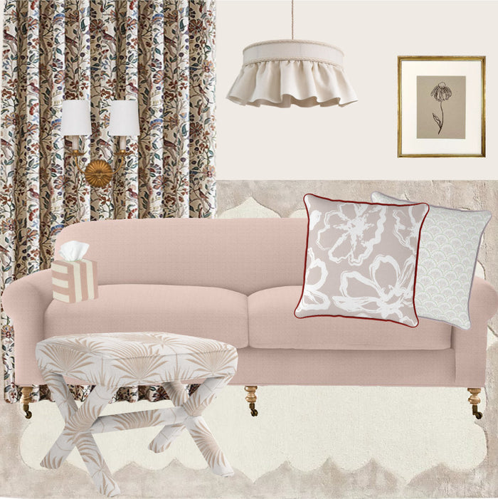A Neutral Blush Sitting Room Retreat