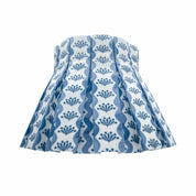 BABY RIVIERA CLASSIC BOX PLEAT LAMPSHADE | PACIFIC BLUE
