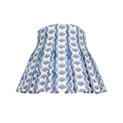 BABY RIVIERA CLASSIC BOX PLEAT LAMPSHADE | PACIFIC BLUE