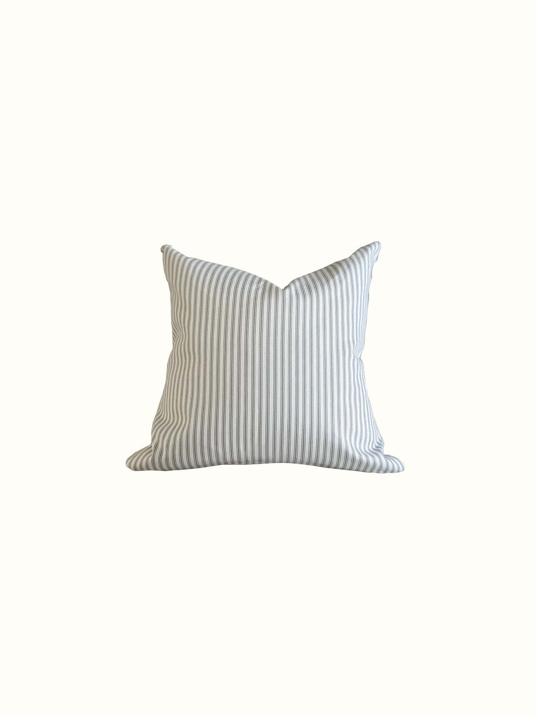 Ticking Stripe Throw Pillow Cover 18x18