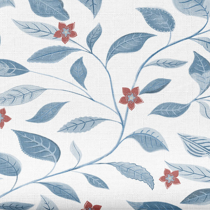 ELYSSE PILLOW COVER | PRUSSIAN