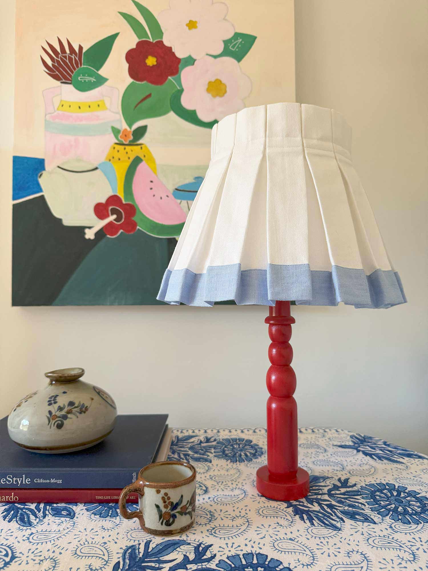 Cielle Home Box Pleat Lampshade - Thumbnail 5