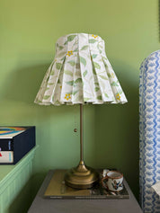 ELYSSE CLASSIC BOX PLEAT LAMPSHADE | CITRUS