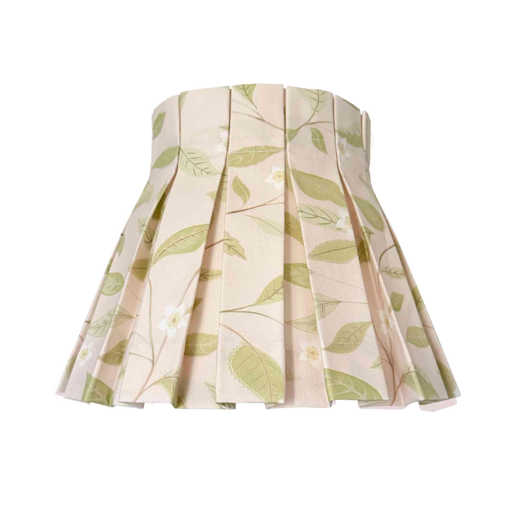 INTERCHANGEABLE BOX-PLEAT LAMPSHADE SKIRT | CIELLE HOME
