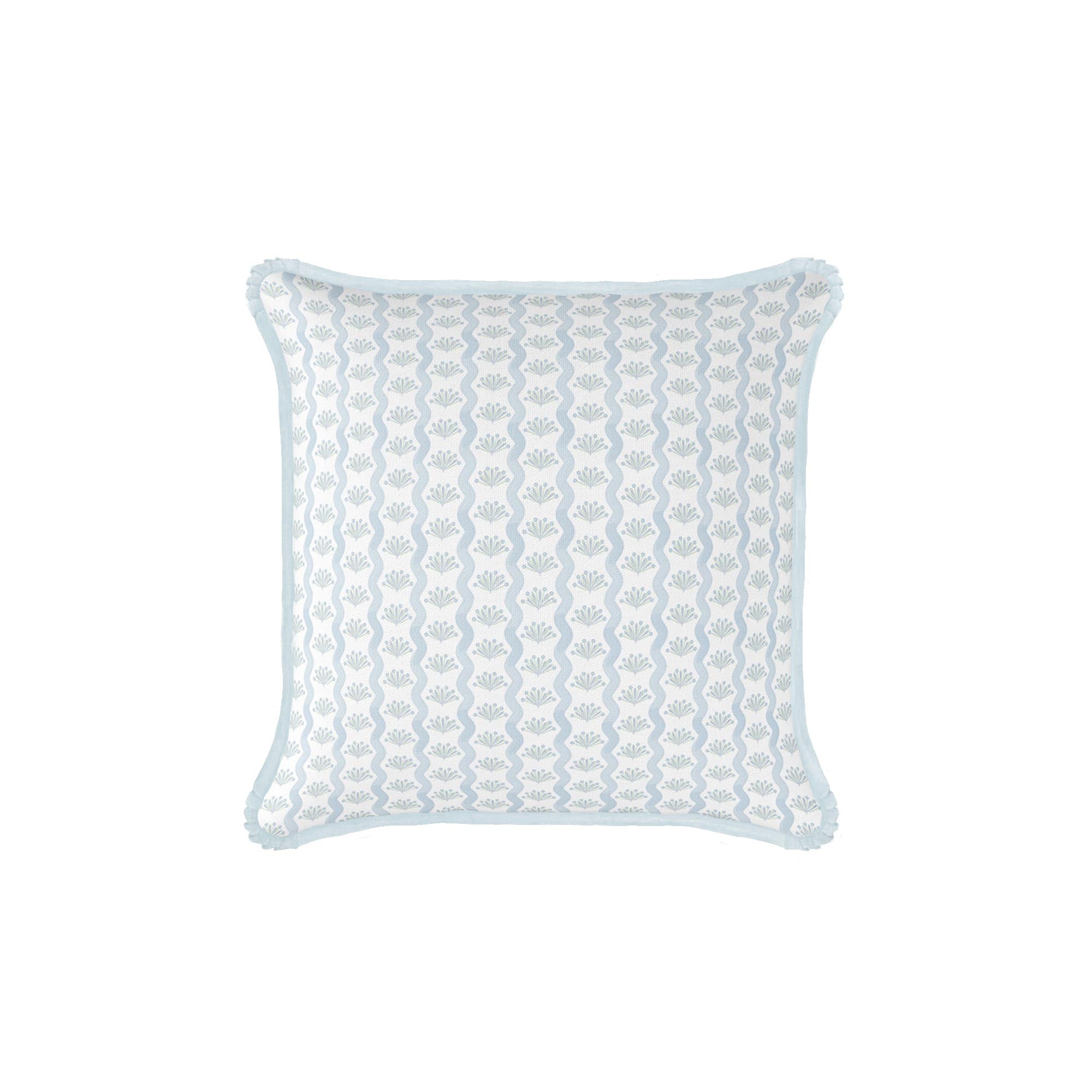 BABY RIVIERA PILLOW COVER | PASTEL BLUE