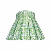 SIENA-FRESCO BOX PLEAT LAMPSHADE | VERDE