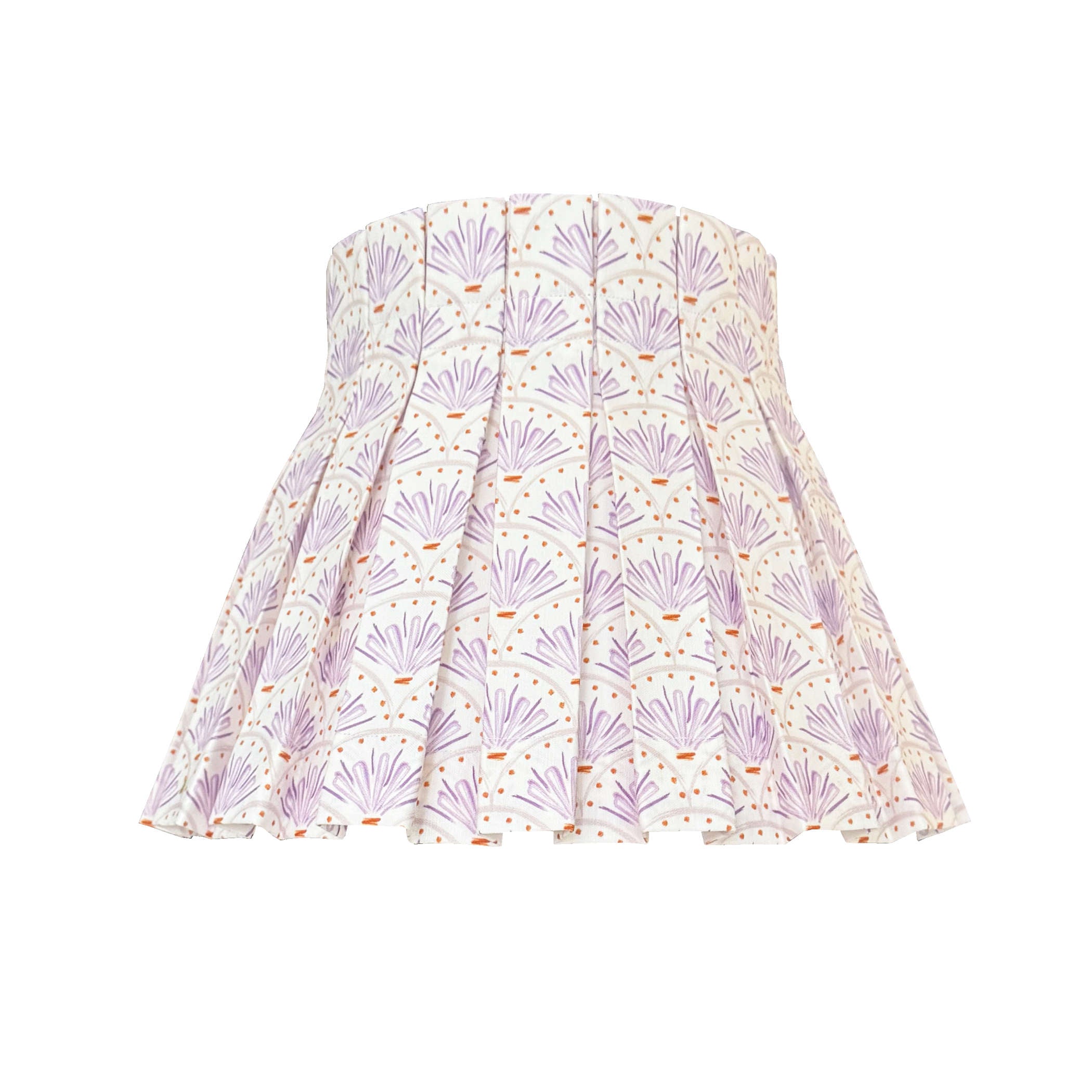 VALENCIA CLASSIC BOX PLEAT LAMPSHADE | PURPLE
