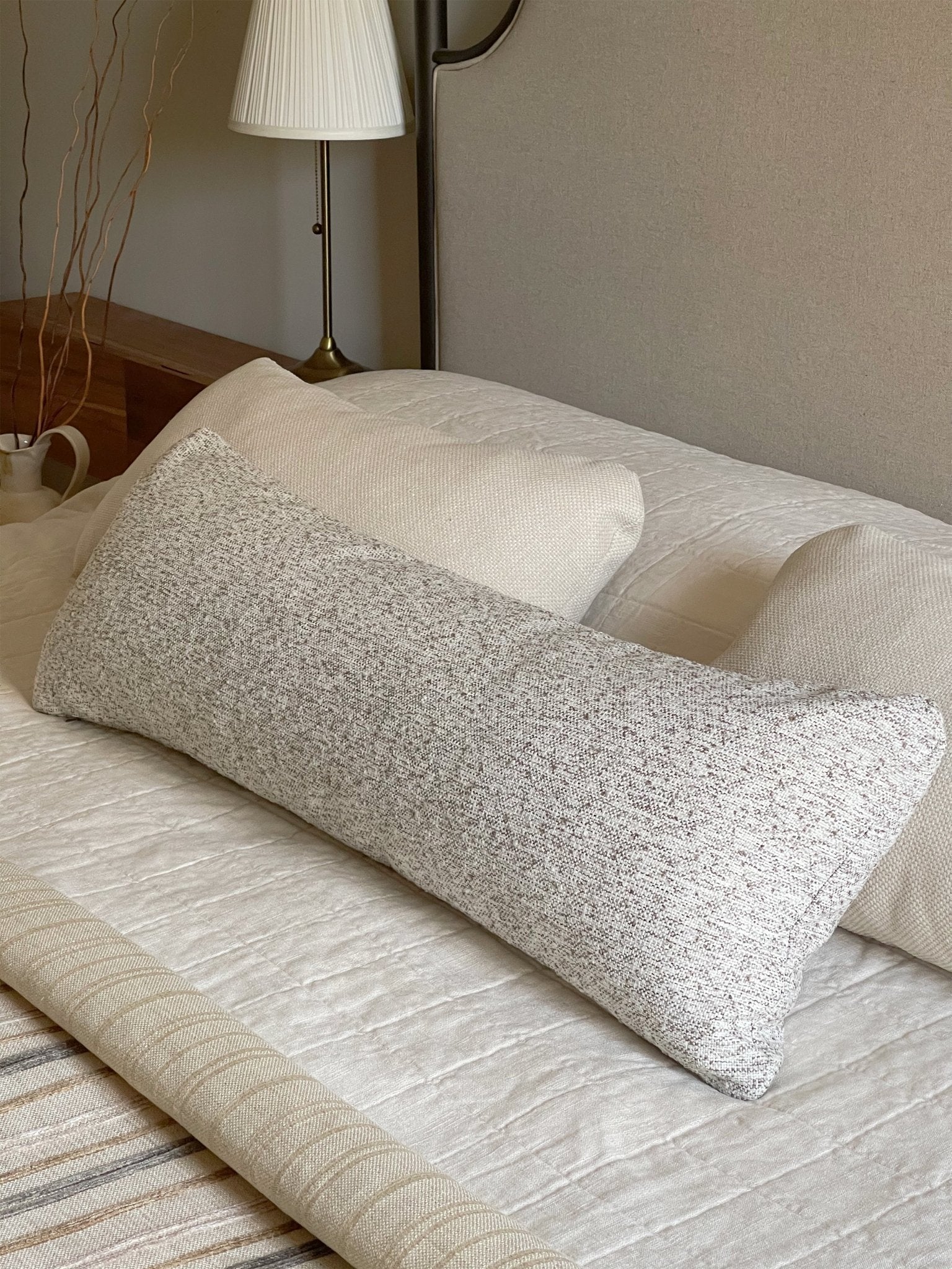 Lumbar pillow king online bed